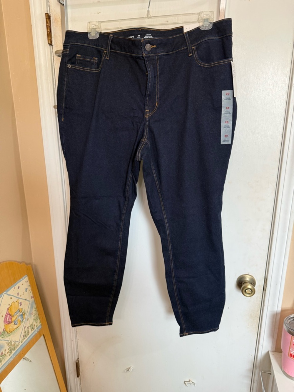 Dark Blue Jeans - Classic Straight Fit